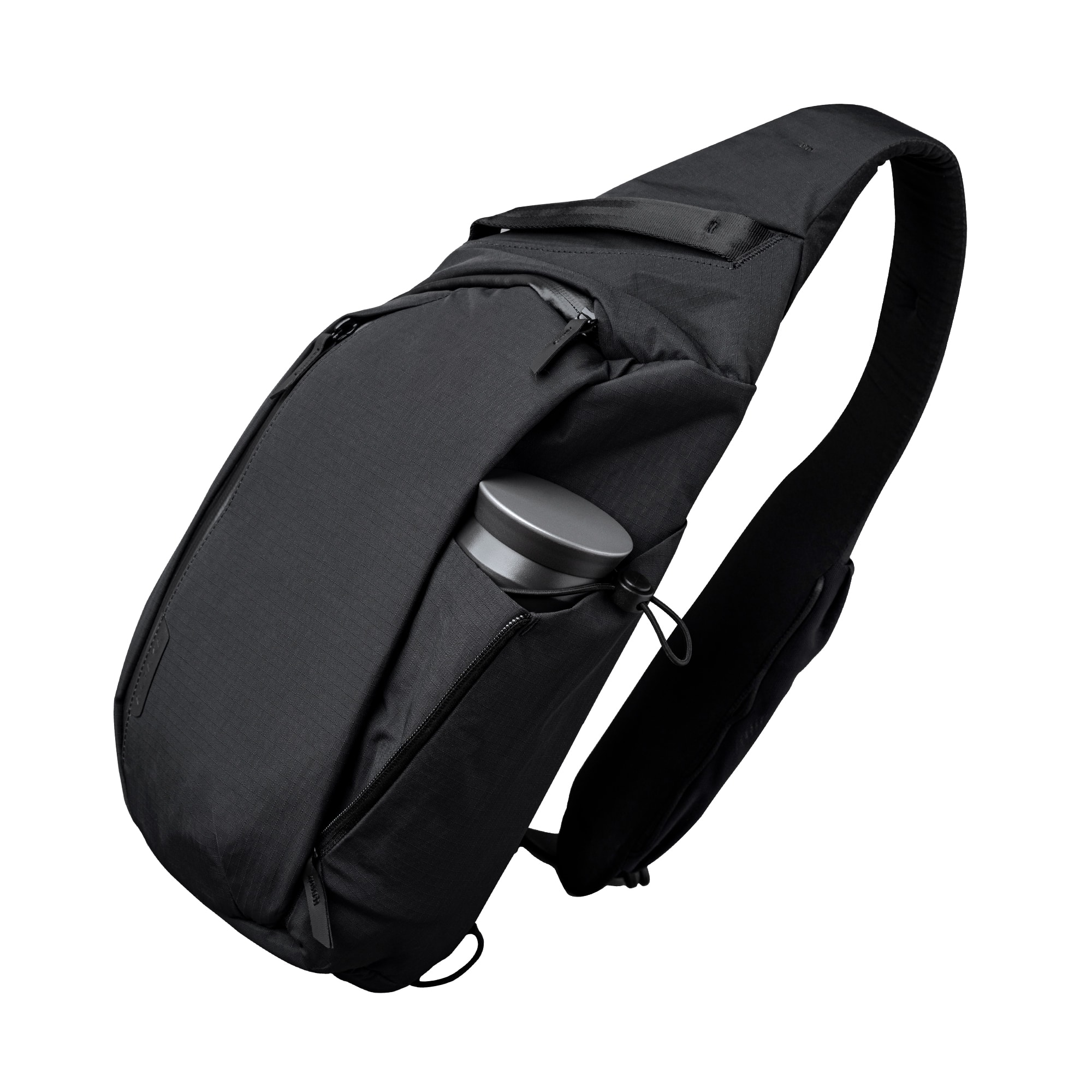 ALPAKA - Metro Crossbody Right Shoulder Sling Bag Men,Sling Backpack - Fits 11" Tablet - Single Shoulder - Black Axoflux 210D