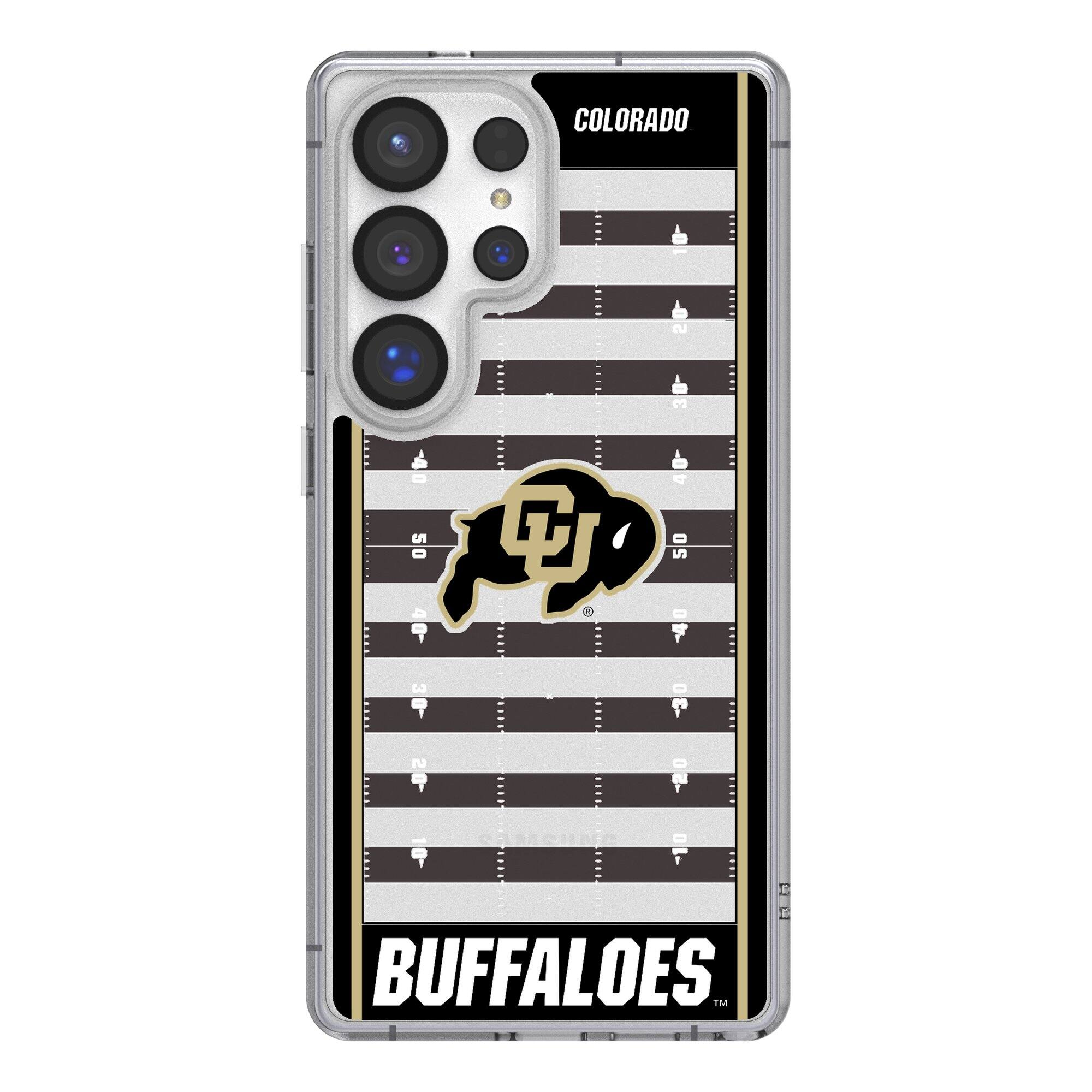 Keyscaper - NCAA - Colorado Buffaloes Galaxy Clear Case - S23 - Multicolor