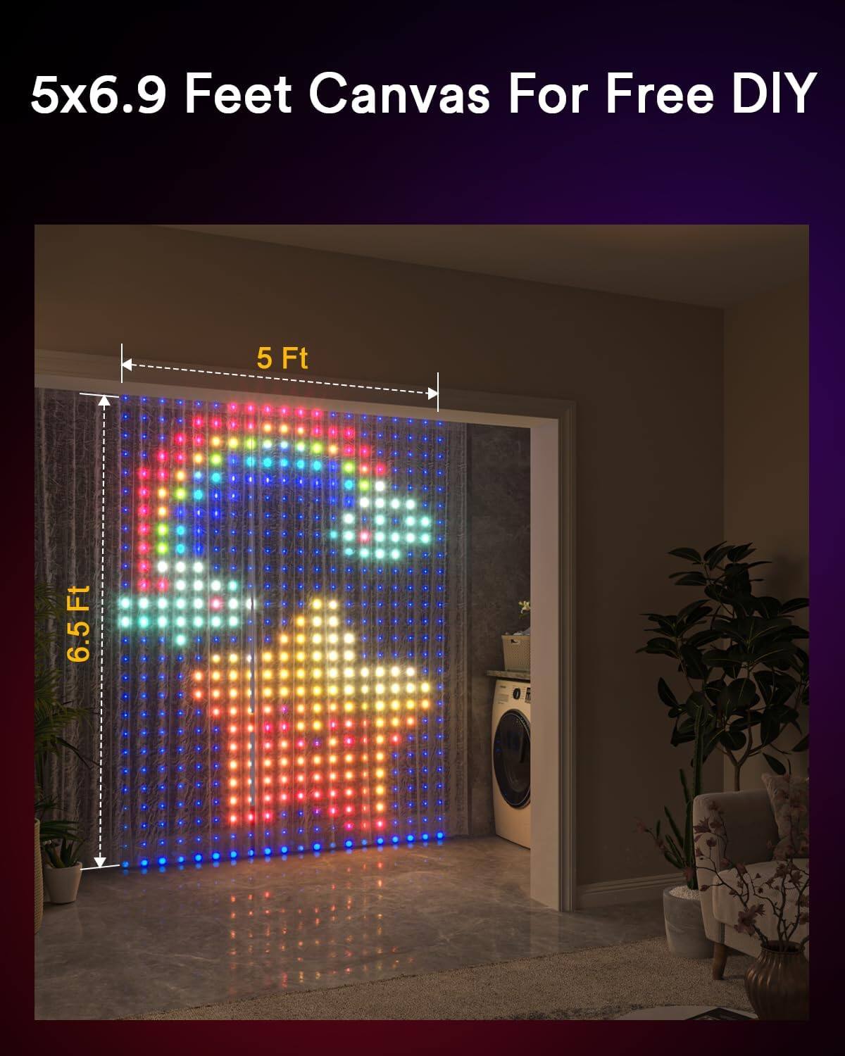 5x6.9 Feet Canvas For Free DIY