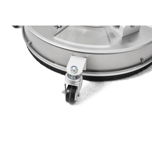 Alt View 7. Dapper Supply - Dapper Supply 24 in Stainless Steel Surface Cleaner with Wheels and Handles for Driveways, Patios & Decks - Silver.