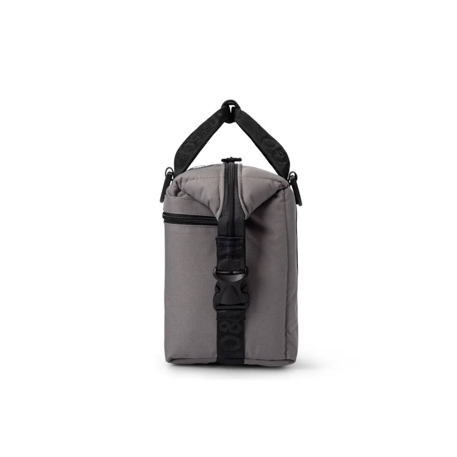 Left. AO Coolers - AO Coolers Original Canvas Series 12-Pack Soft Cooler (Charcoal) - Charcoal.