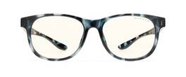 GUNNAR - Computer Glasses - Rush Kids Large, Clear Lens - Blue Light Block, Relieve Dry Eye, Anti Glare - Navy Tortoise