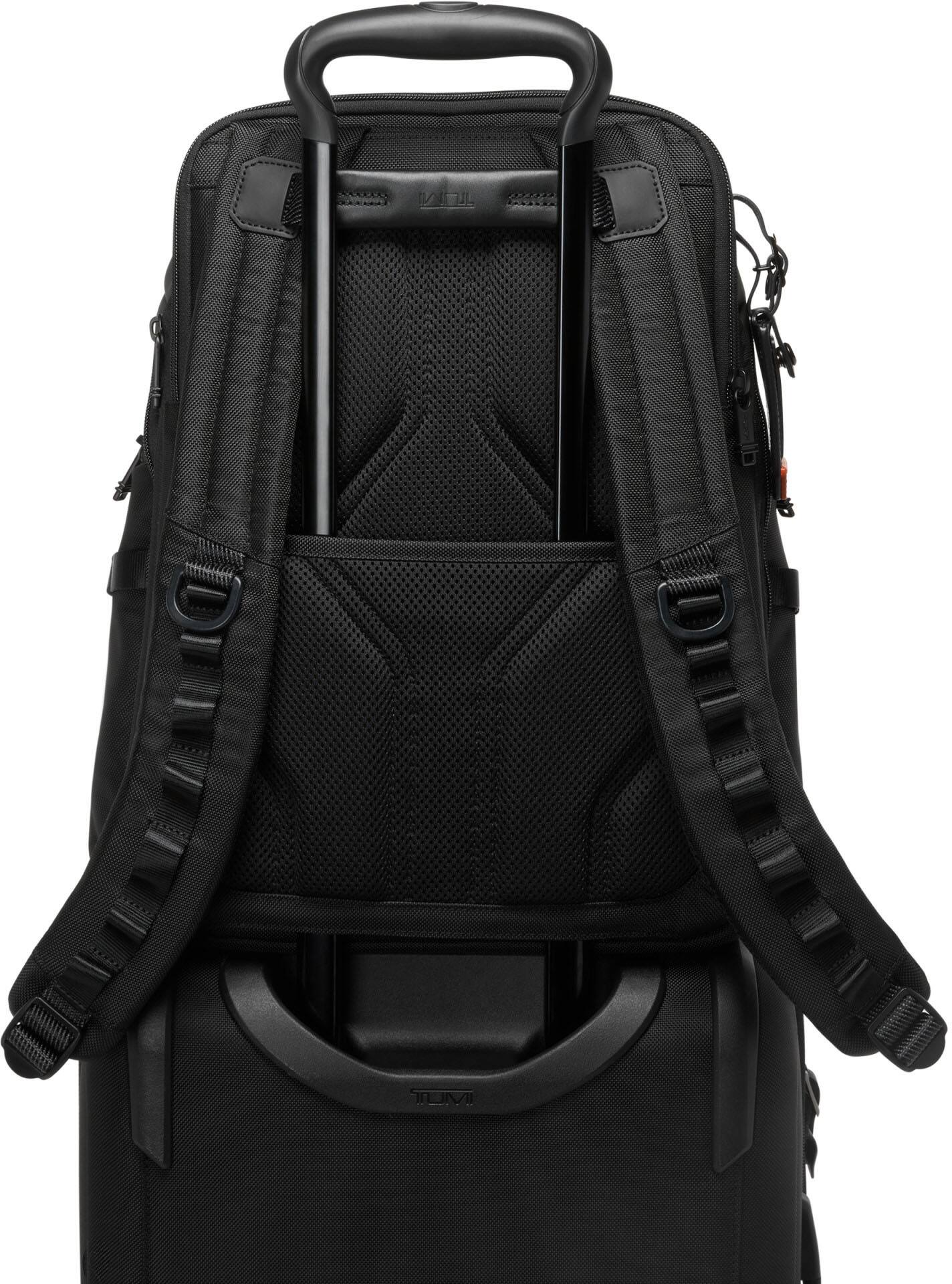 Back. TUMI - Alpha Bravo Navigation Backpack Fits Up to 15" Laptop - Terra Brown.