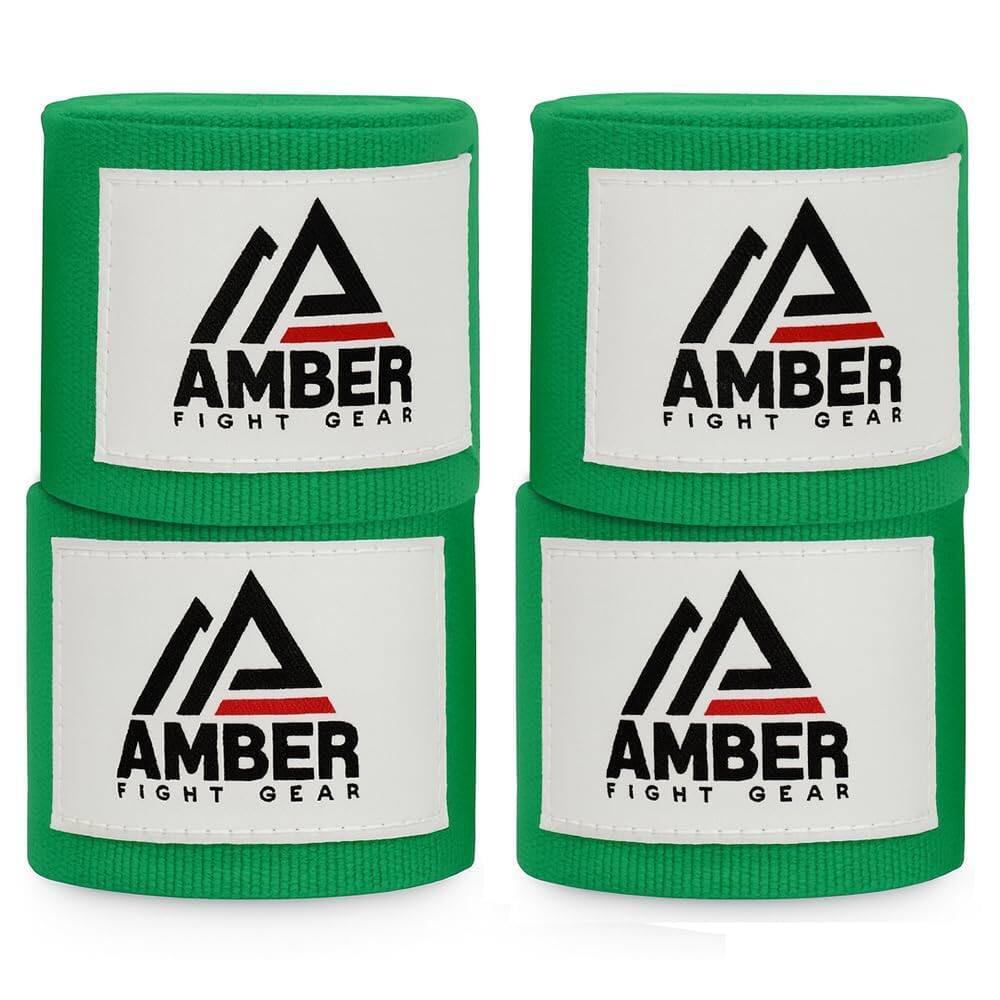 "Amber Sporting Goods - Amber Fight Gear Mexican Style 200"" Handwrap, MMA/Boxing, 10 Pairs - Green" price history on PriceWatchPro