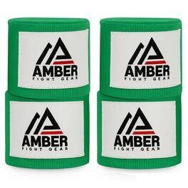 Amber Sporting Goods - Amber Fight Gear Mexican Style 200" Handwrap, MMA/Boxing, 10 Pairs - Green