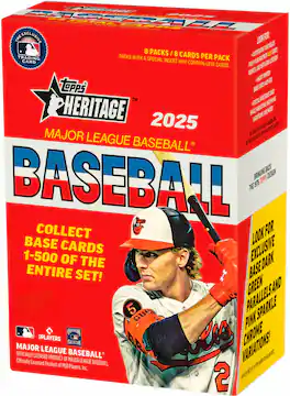 2025 Topps Heritage Baseball Blaster Box