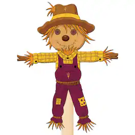 Fan Creations - Arizona State Sun Devils 12" Scarecrow Yard Stake - Multicolor