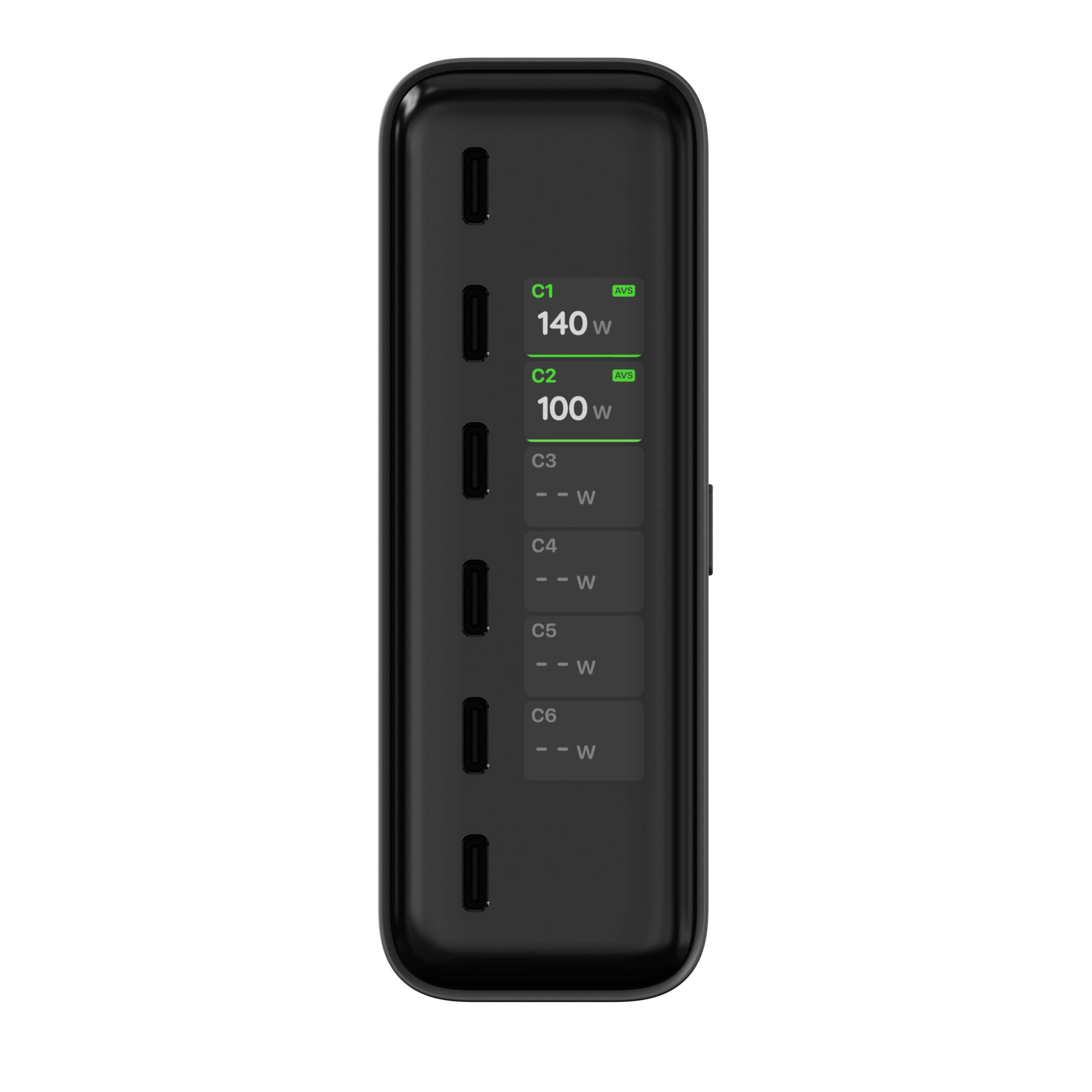 C1 AVS 140 W  
C2 AVS 100 W  
C3 - - W  
C4 - - W  
C5 - - W  
C6 - - W