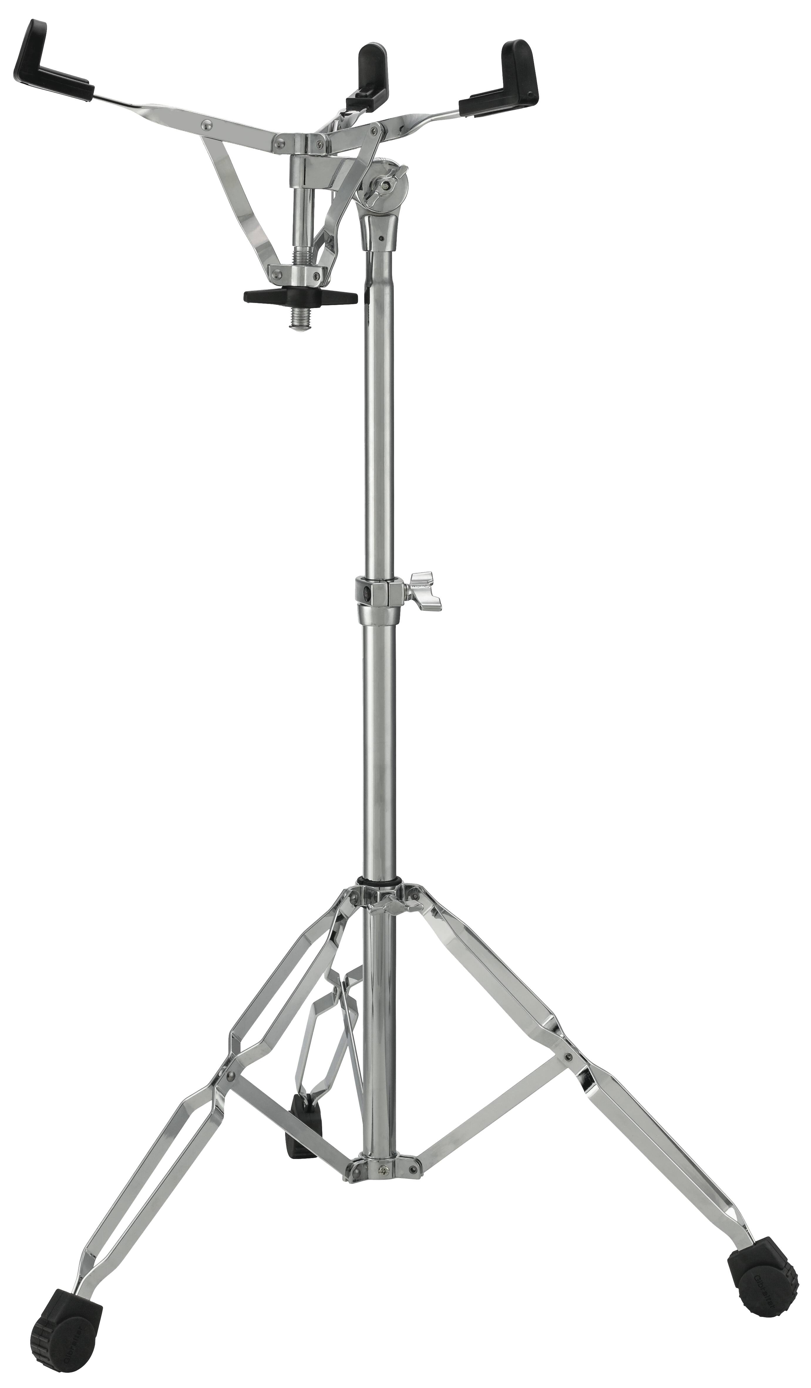 Front. Gibraltar Hardware - Medium Height Double Braced Extended Height Concert Snare Drum Stand, Drum Hardware and Accessories.