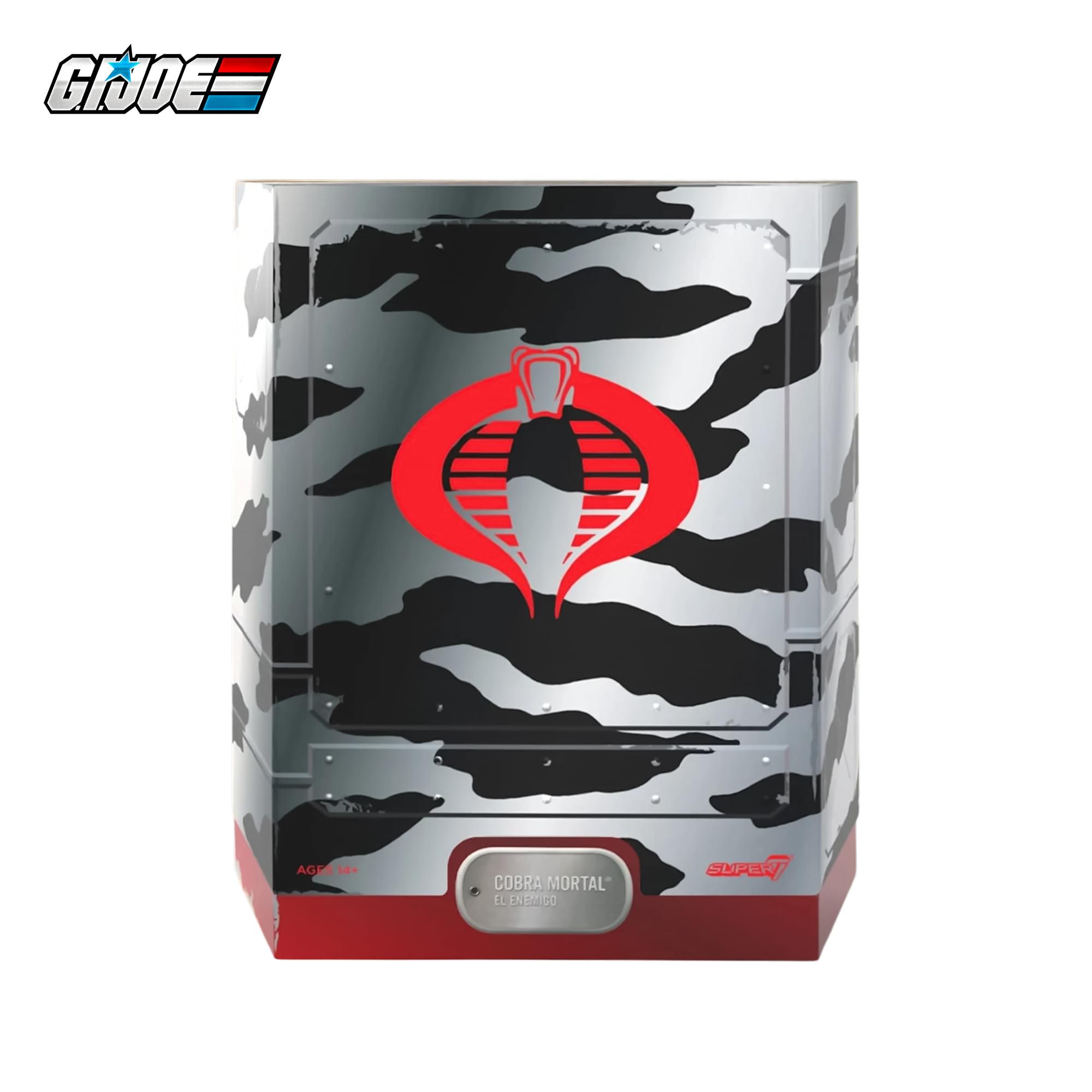 G.I. JOE AGES COBRA MORTAL EL ENEMIGO IN A SUPER