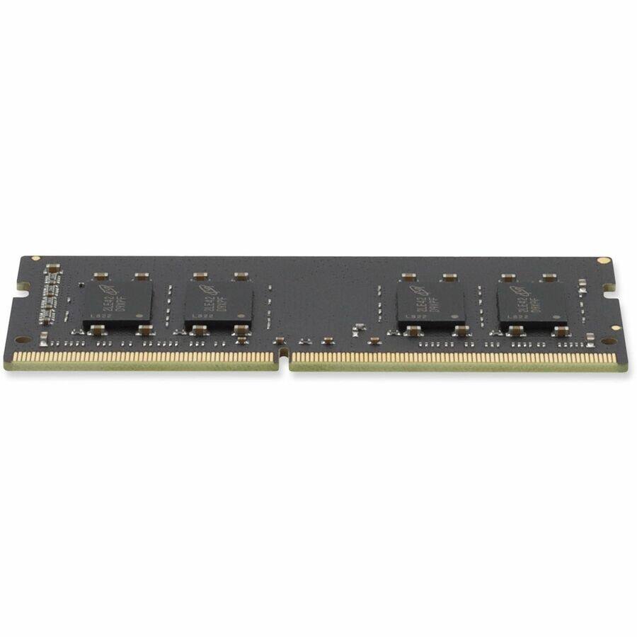 Alt View 4. AddOn - AddOn JEDEC Standard 16GB DDR4-3200MHz Unbuffered Single Rank x8 1.2V 260-pin CL22 SODIMM - For Notebook - 16 GB (1 x - Black.