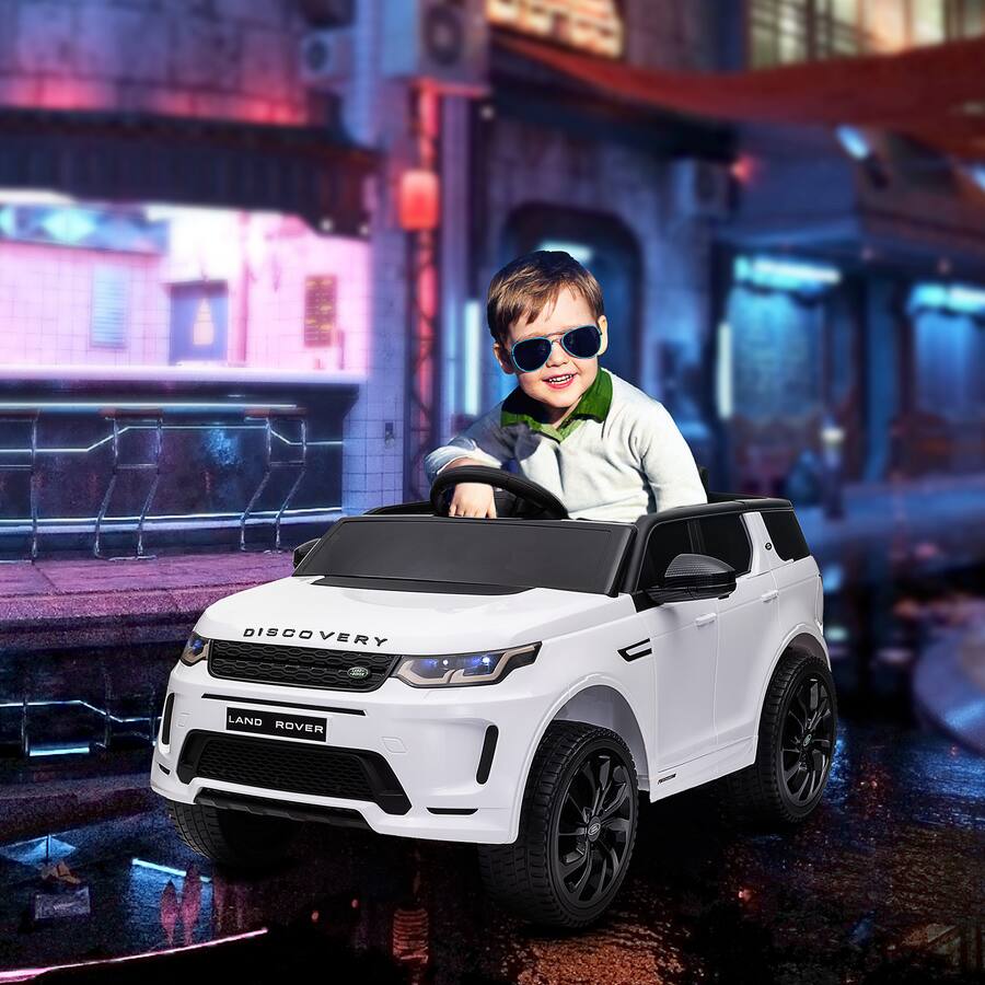 Land Rover Kids Drive Qaba 12V Kids Ride on Car, Land Rover Discovery Sport Licensed Battery ...