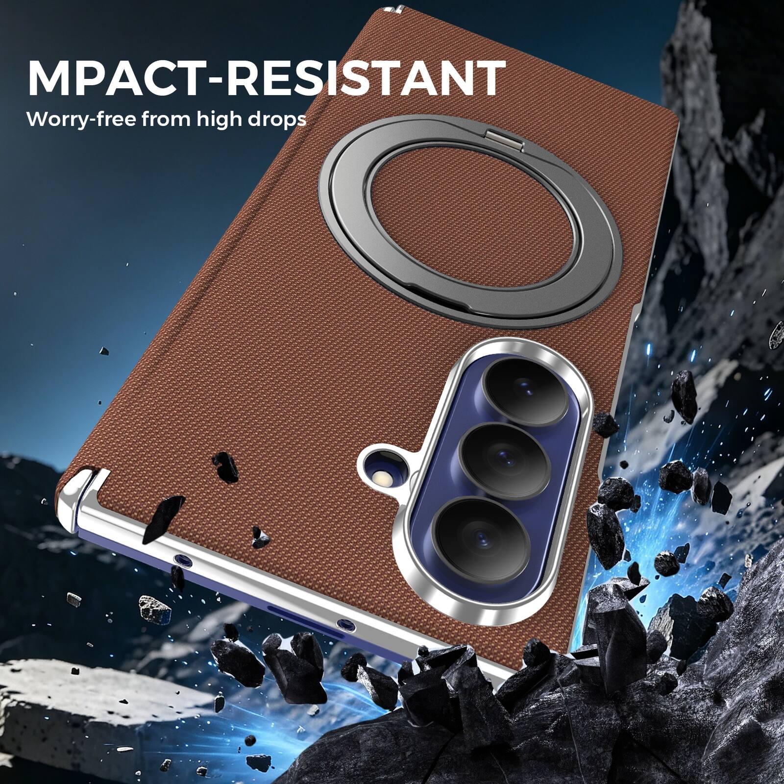 MPACT-RESISTANT  
Worry-free from high drops
