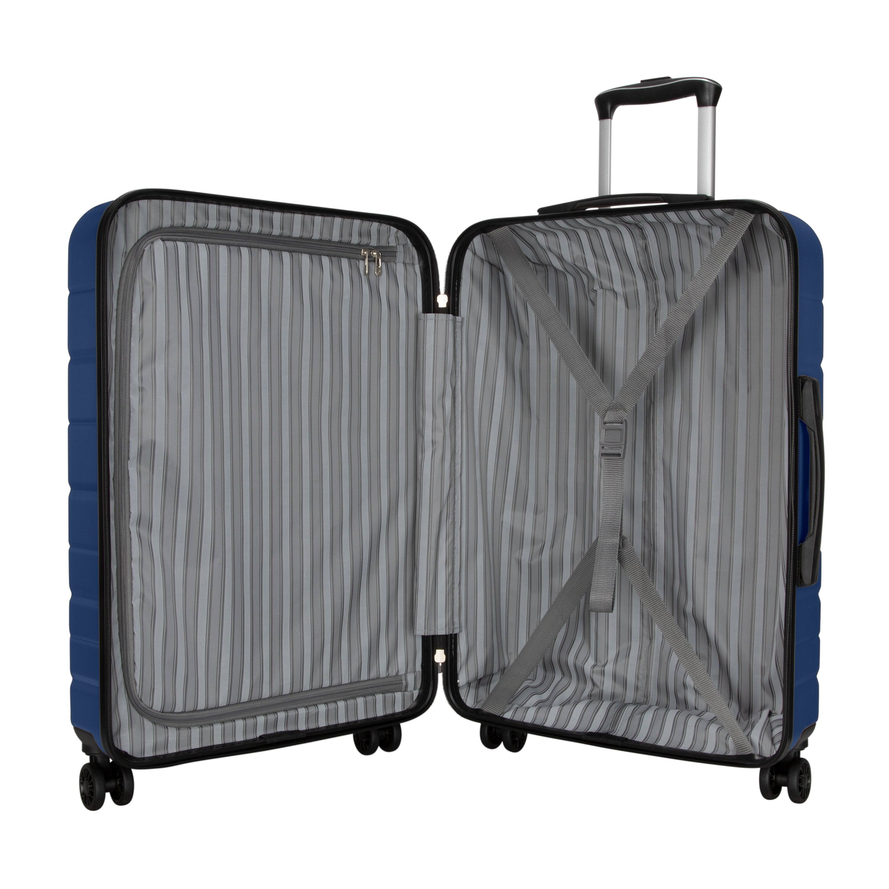 Left. Skyway - Epic 2.0 Hardside Medium Check-In, Royal Blue - Royal Blue.