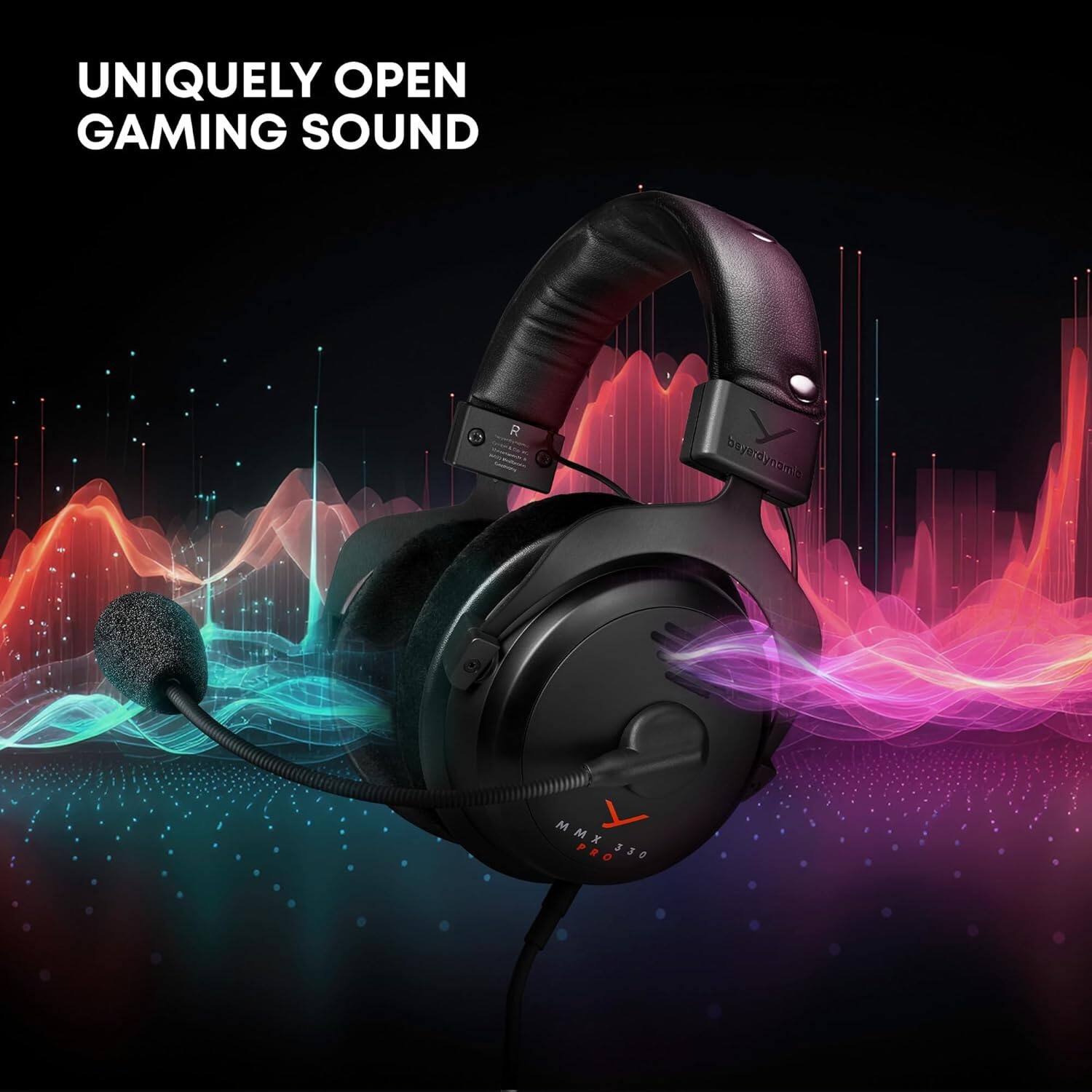 UNIQUELY OPEN GAMING SOUND  
beyerdynamic MMX PRO 330
