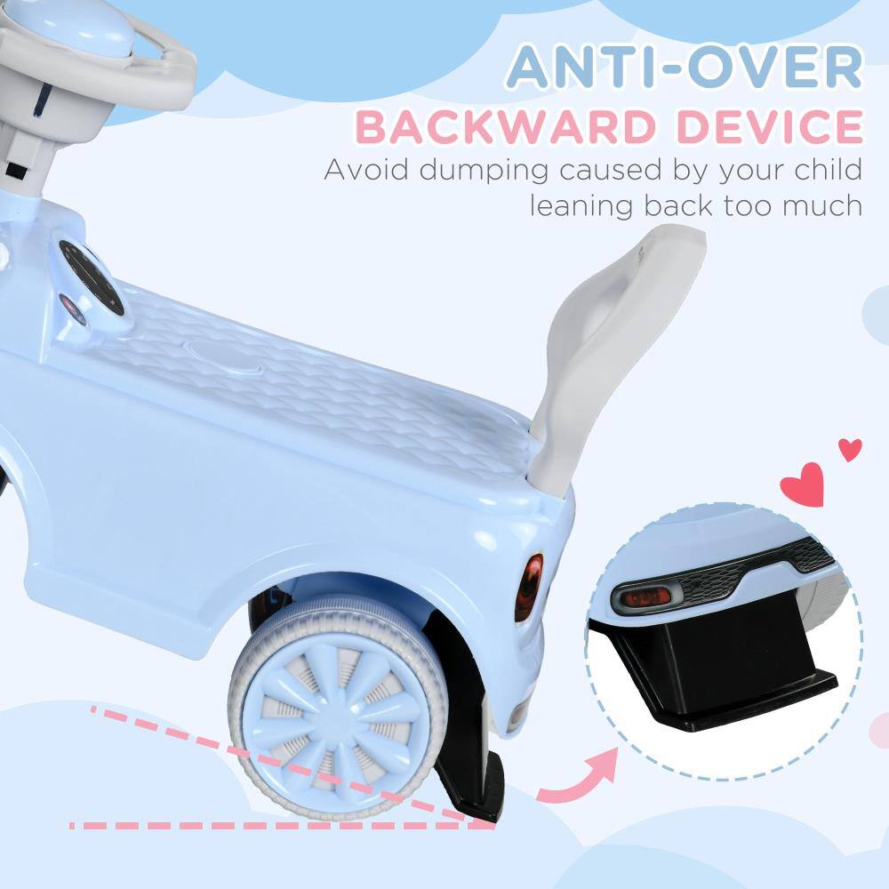 ANTI-OVER BACKWARD DEVICE  
Avoid dumping caused by your child leaning back too much