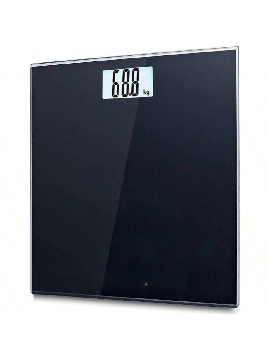 Front. Stamp n Camp - Body weight scale tempered glass platform, highly accurate, 3.6 LED Display, Advanced Technology, User-Friendly Enhanced - Standard Weight Scale.