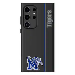 Keyscaper - NCAA - Memphis Tigers Galaxy Magnetic Bump Case - S25 - Black