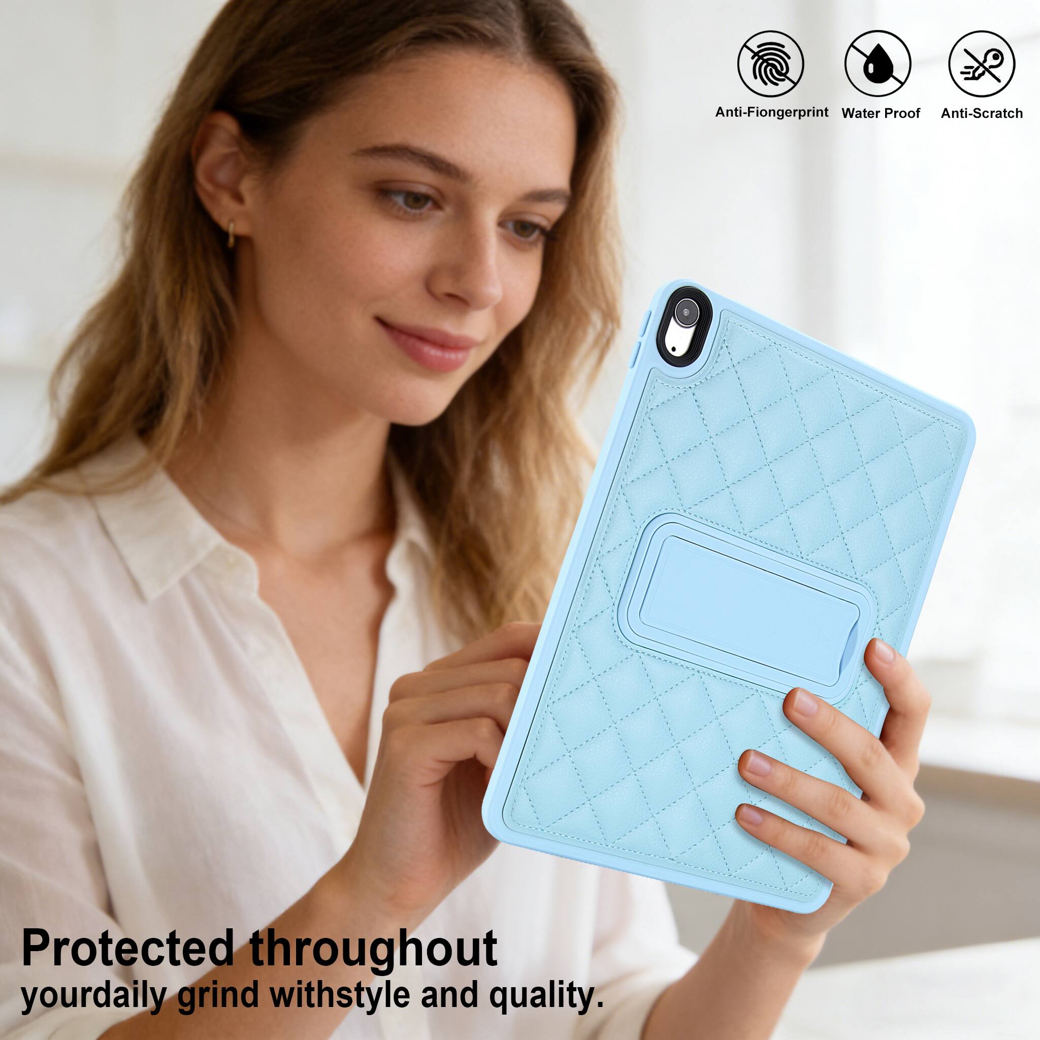 Anti-Fingerprint Water Proof Anti-Scratch Protected throughout your daily grind with style and quality.