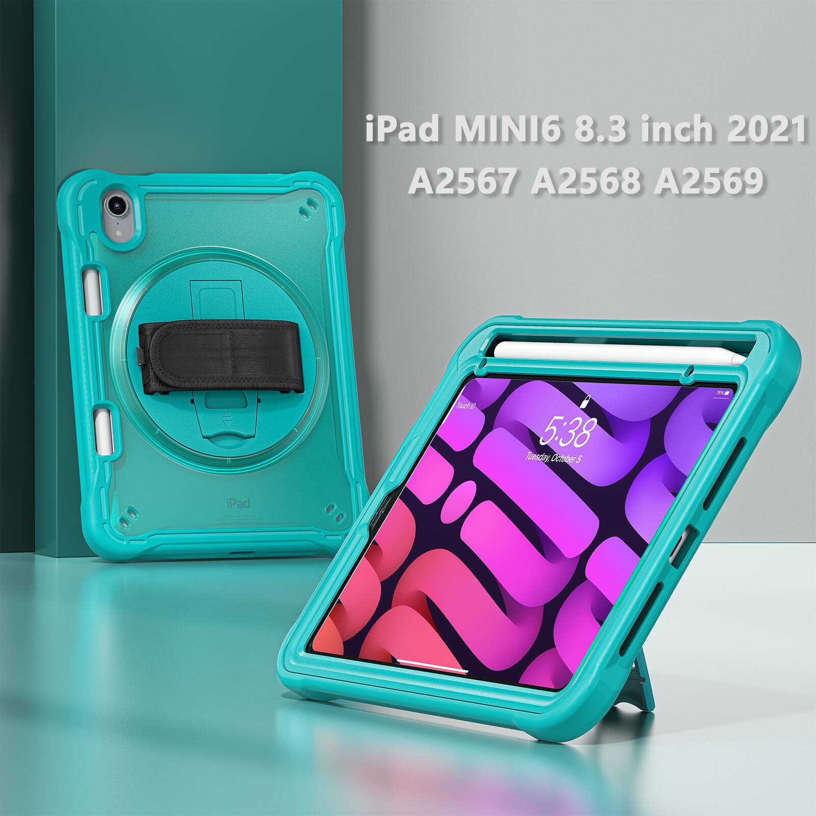 iPad MINI6 8.3 inch 2021 A2567 A2568 A2569  
5:38  
Tuesday, October 5