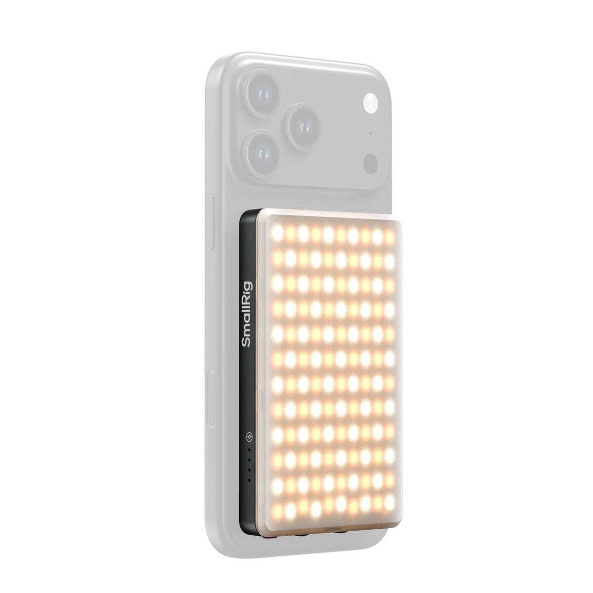Alt View 4. Smallrig - SmallRig M3 5W Attachable Mobile Phone Bi-Color LED Video Light, Ink Blue.