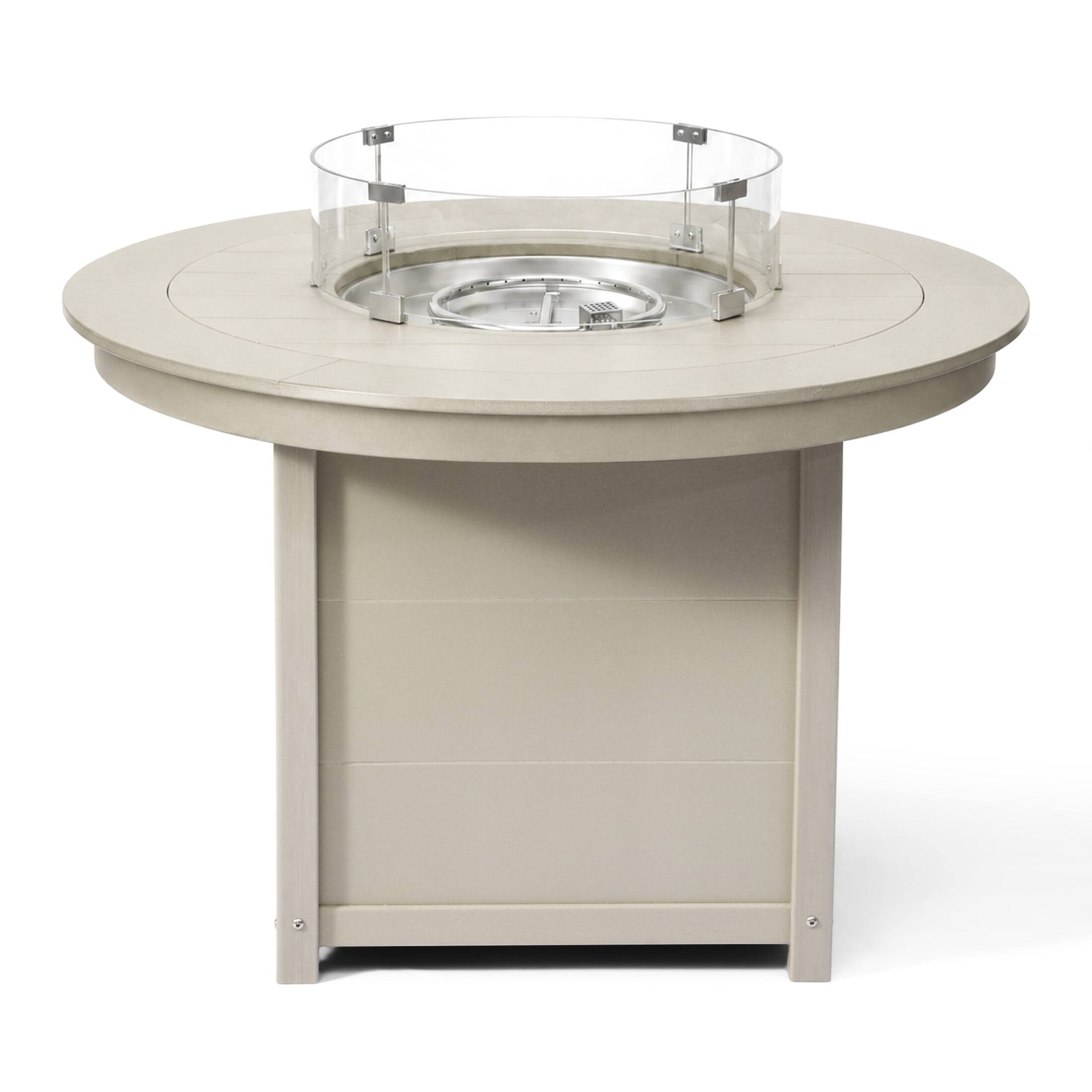 WestinTrends Helios 47" Modern Outdoor Patio Propane Gas Round Fire Pit ...
