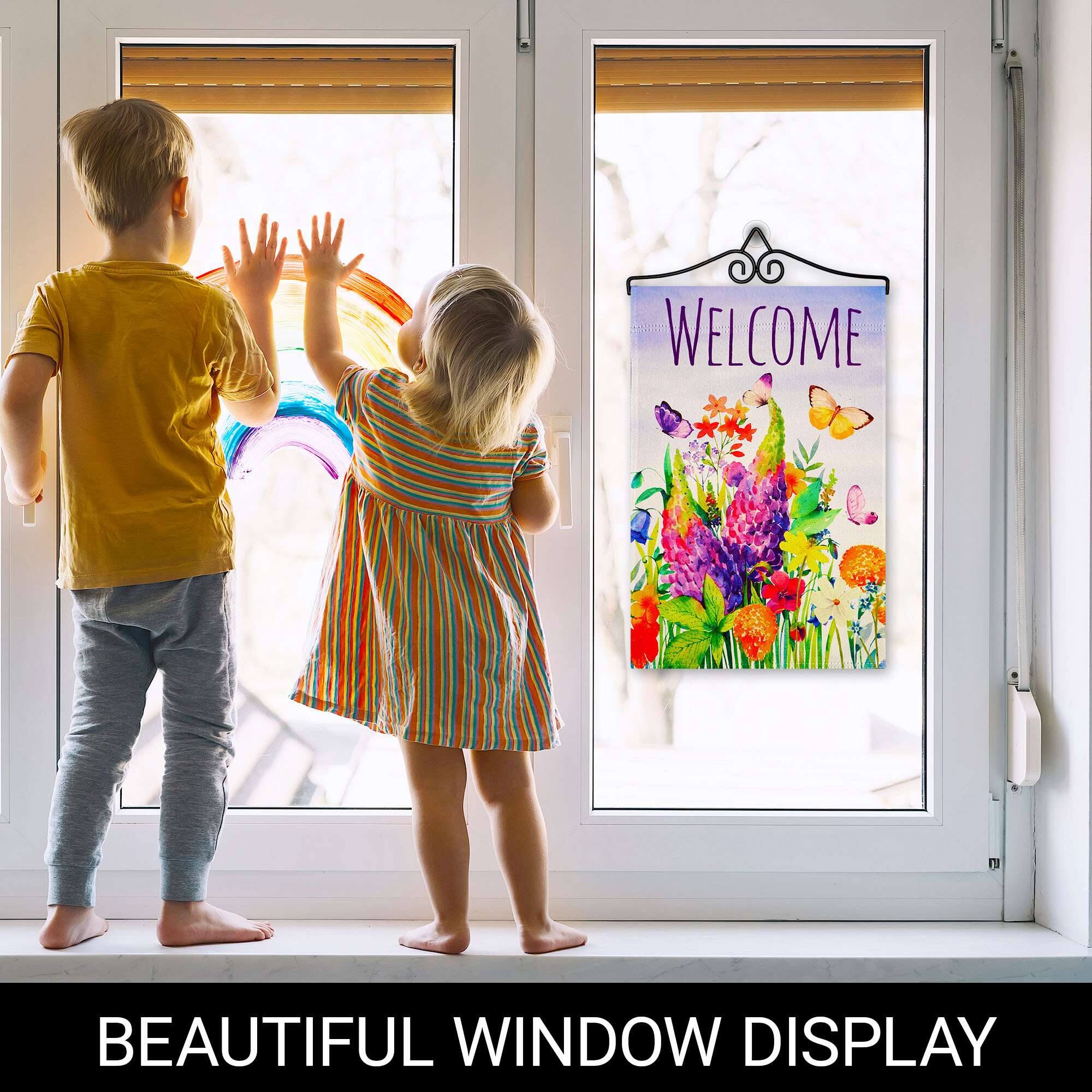 WELCOME BEAUTIFUL WINDOW DISPLAY