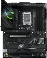 ASUS - ROG STRIX Z890-F GAMING WIFI (Socket LGA 1851) Intel Z890 ATX DDR5 Wi-Fi 7 Motherboard - Black - Front_Zoom