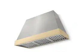 AGA - 48 inches - Externally Vented - Wall Range Hood - Stainless Steel