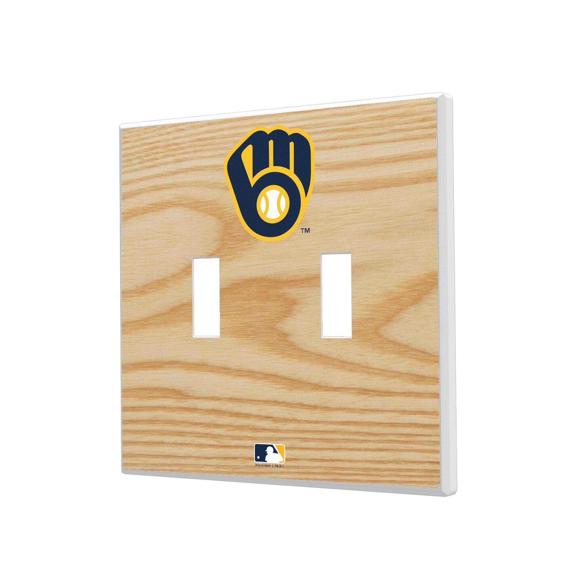 Keyscaper - Baseball Bat Design Double Toggle Light Switch Plates - Multicolor price history on PriceWatchPro