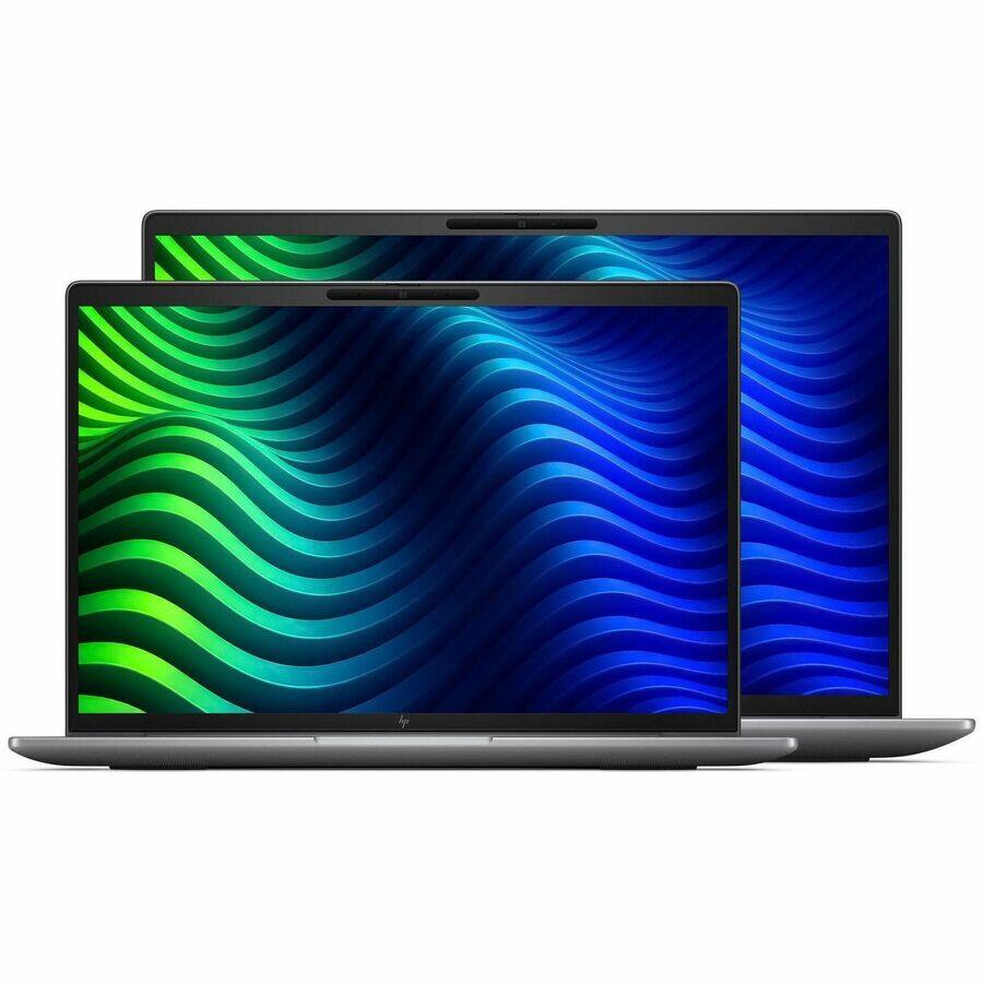 Alt View 4. HP - HP ZBook 8 G2i 16" Copilot+ PC Mobile Workstation - WUXGA - 60 Hz - Intel Core Ultra 7 Series 3 356H - 32 GB - 512 GB - Meteor Silver Aluminum.