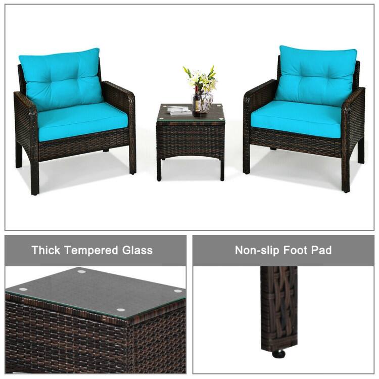 Thick Tempered Glass  
Non-slip Foot Pad