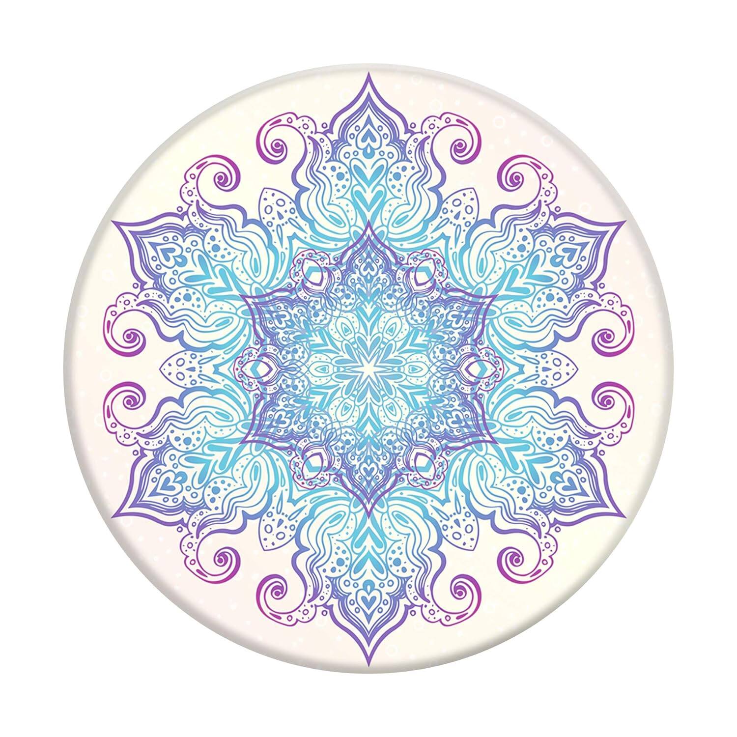 Angle. PopSockets - PopSockets: Collapsible Grip & Stand for Phones and Tablets - Flower Mandala - Flower Mandala.
