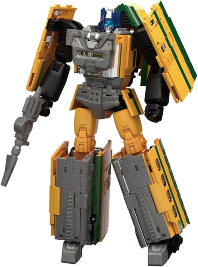 Alt View 2. Transformers - MPG-08 Trainbot Yamabuki Raiden Combiner | Transformers Masterpiece G.