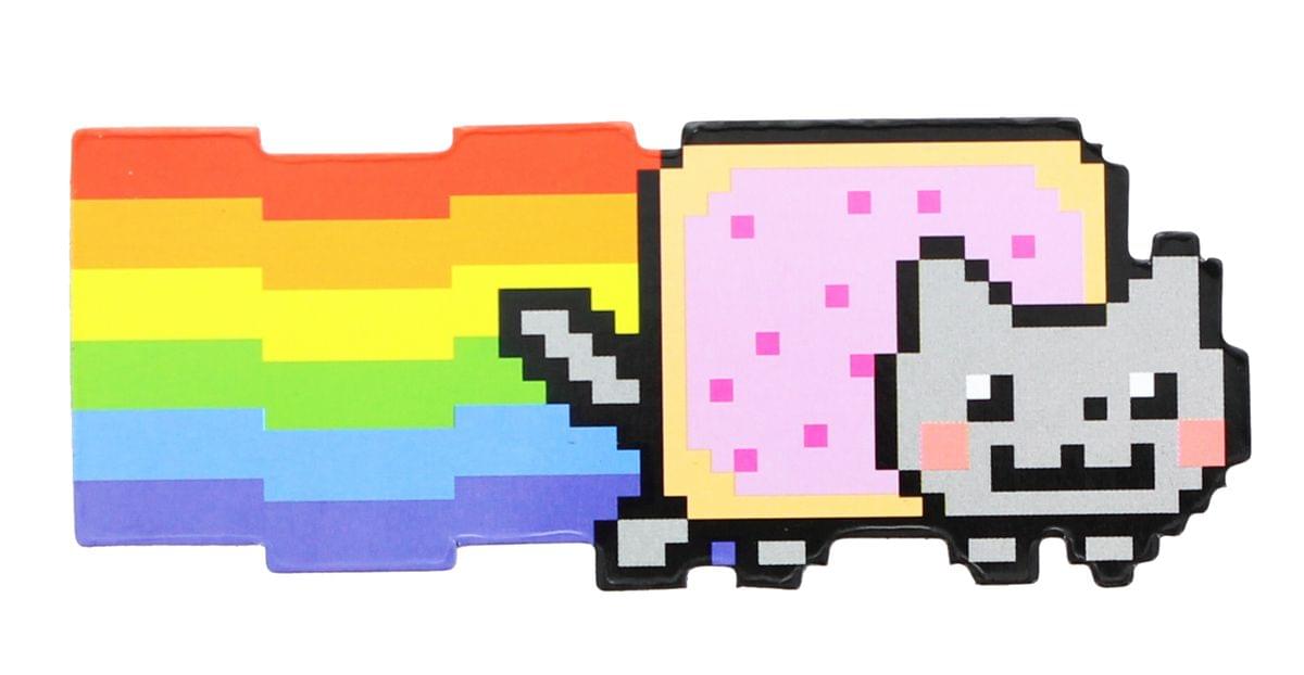 Just Funky - Nyan Cat Magnet - Multi-Color price history on PriceWatchPro