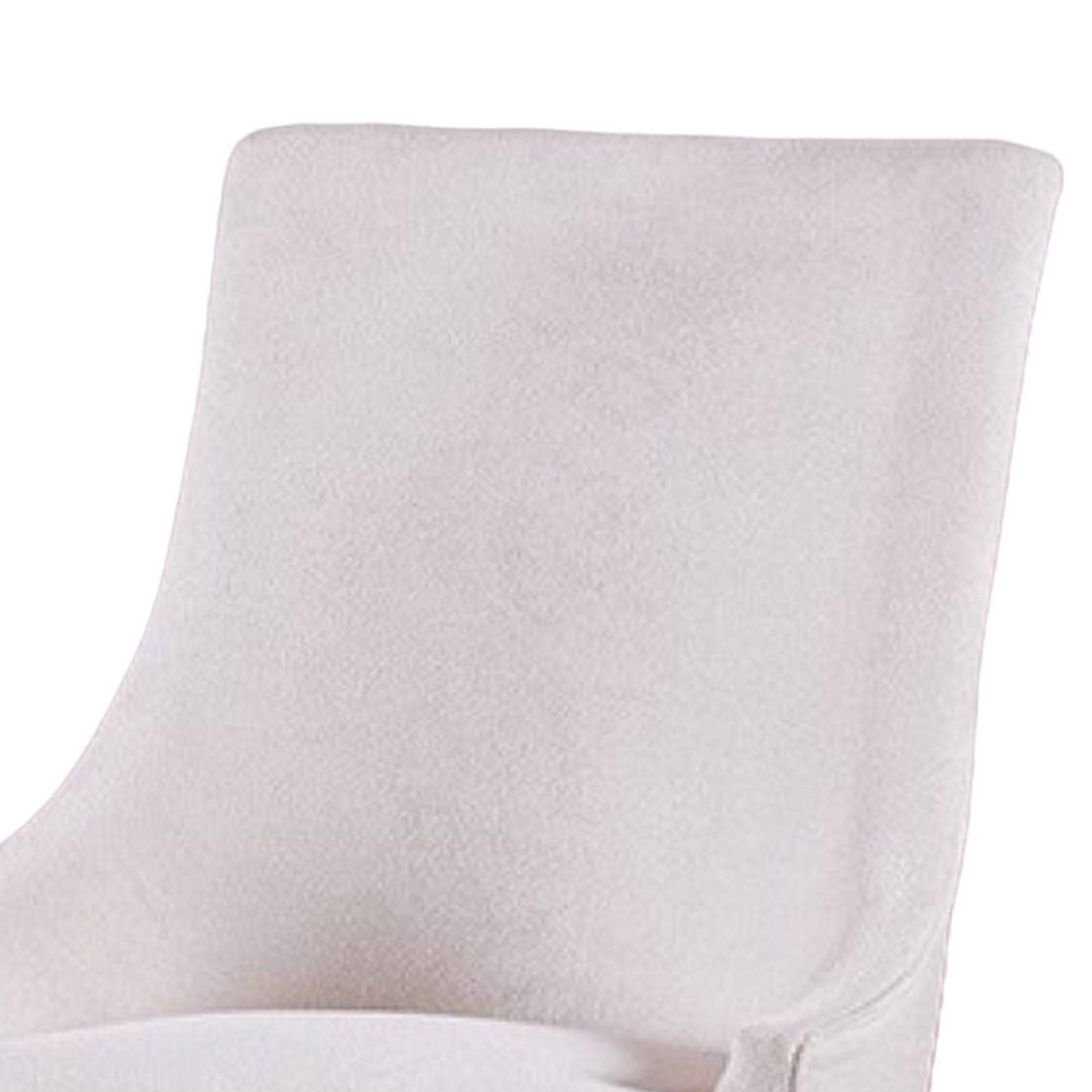 Alt View 2. Manhattan Lane - Luke Dining Armchair Set of 2 with Wingbacks, Padded - Black, Beige.