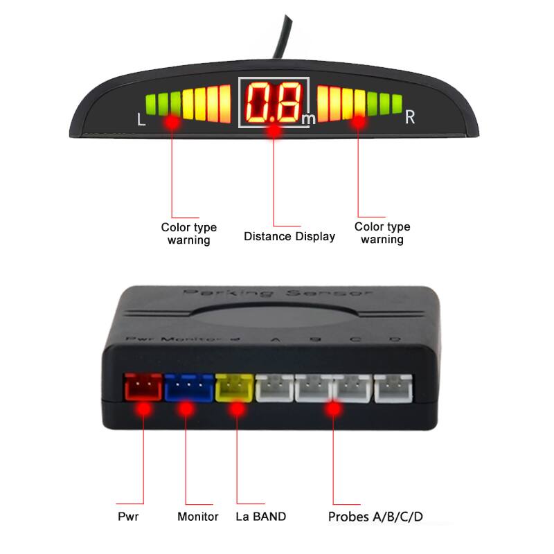 L 0.8 m R  
Color type warning  
Color type warning  
Distance Display  
Parking Sensor  
PWF Monitor - ADCO  
Pwr Monitor  
La BAND  
Probes A/B/C/D