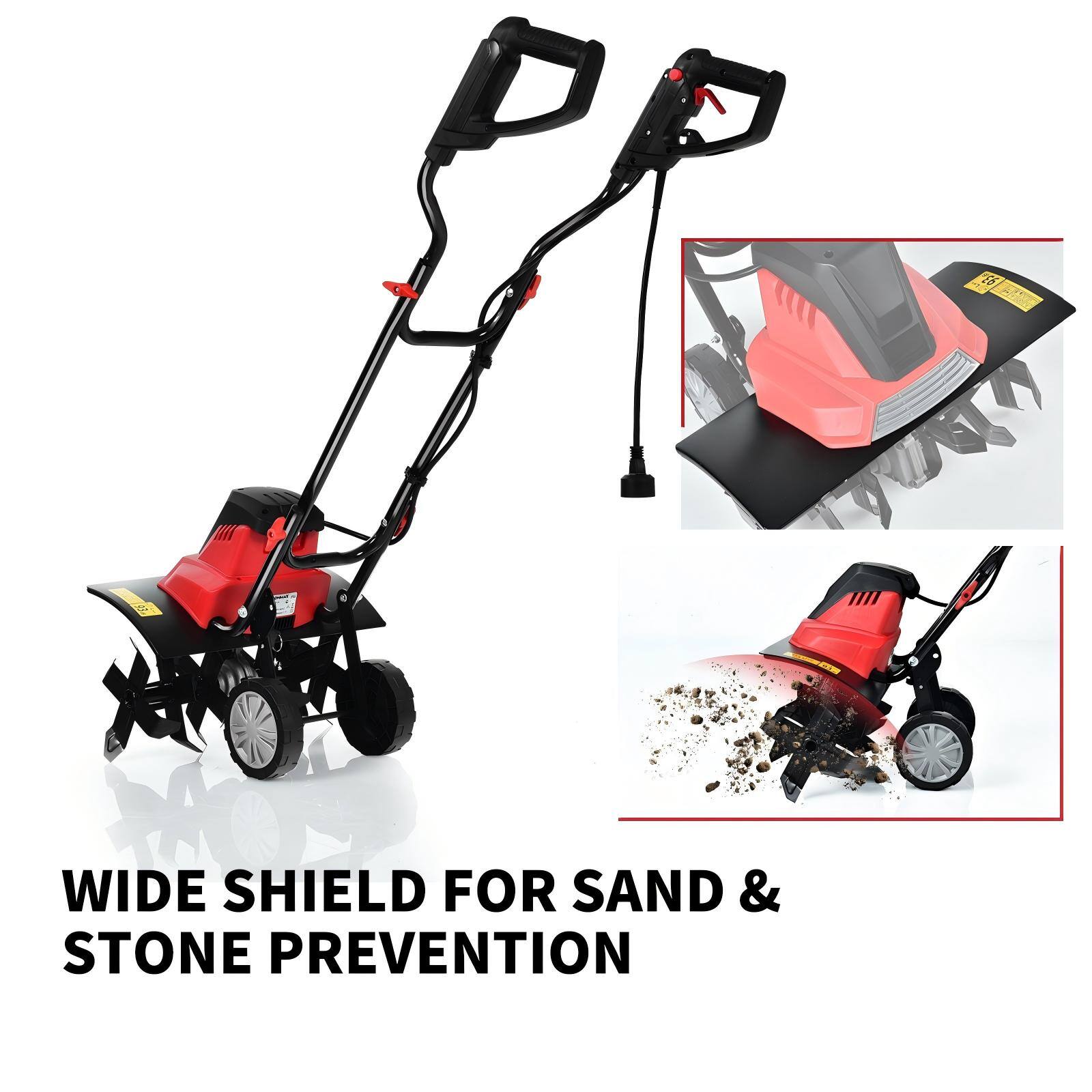 WIDE SHIELD FOR SAND & STONE PREVENTION