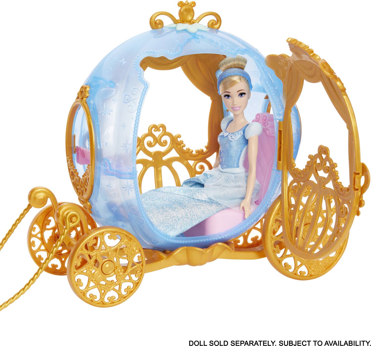 Doll sold separately. Subject to availability.