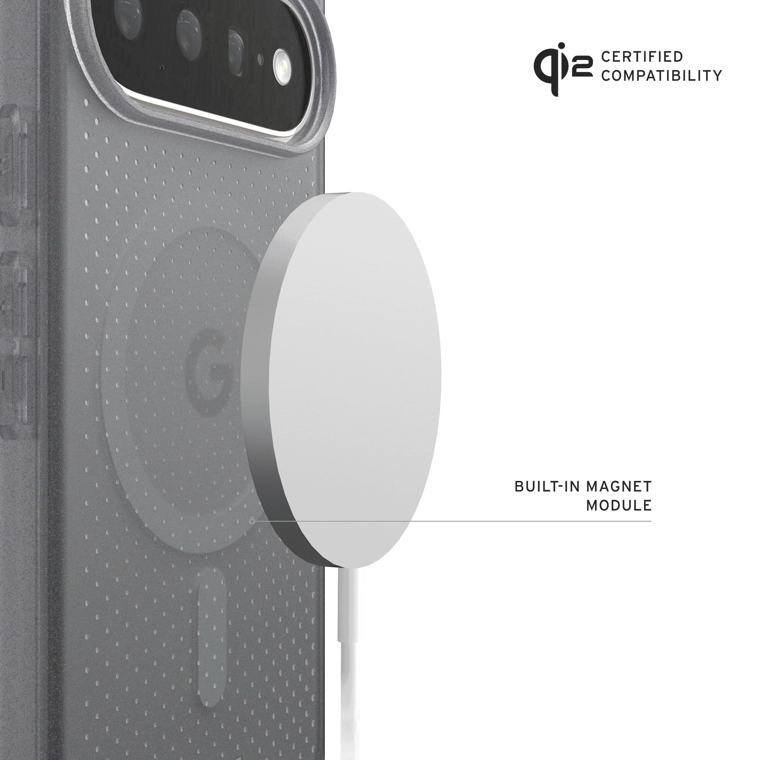 CERTIFIED COMPATIBILITY  
BUILT-IN MAGNET MODULE