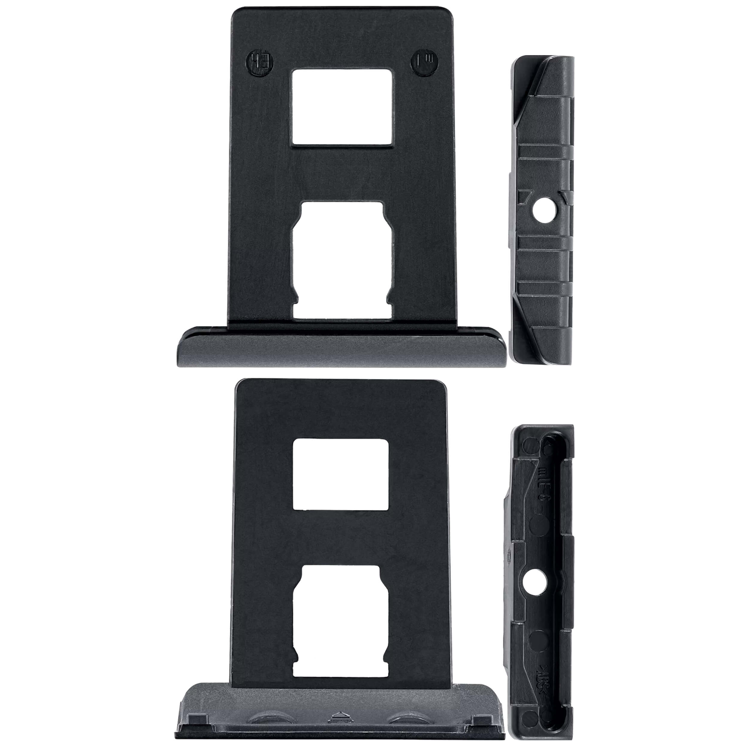 Alt View 3. MobileSentrix - Game Card Tray + Card Holder Replacement Compatible For Nintendo Switch OLED - Black.