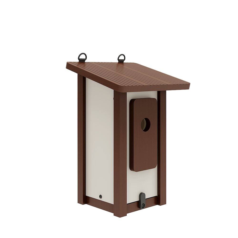 Alt View 1. New Age Pet - ECOFLEX Feathered Friends Beak Bungalow Bird House - Small - RHBBB44-09S.