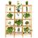 Alt View 2. Costway - Multifunctional Bamboo Shelf Flower Plant Stand Display Storage Rack Unit Closet - Natural.