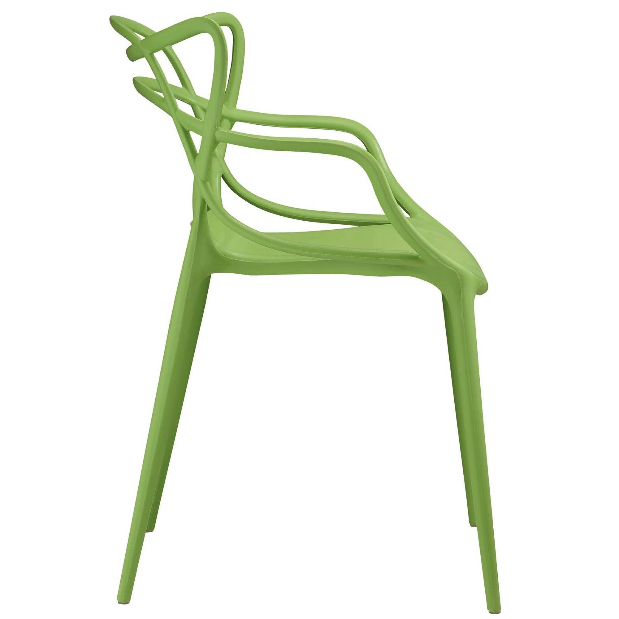 Angle. Modway - Entangled Dining Set Set of 2 by Modway - Green.
