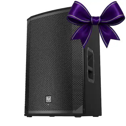 Front. Electro-Voice - Electro-Voice EKX15P 15-Inch 2 Way Full Range 1500W Powered Loudspeaker.