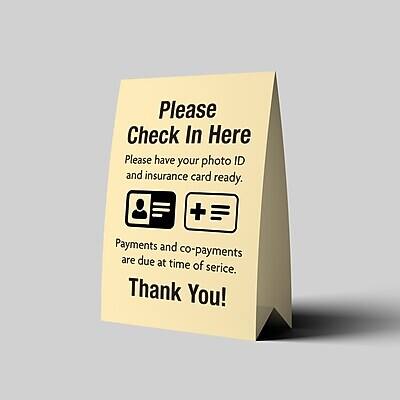 Please Check In Here  
Please have your photo ID and insurance card ready.  

Payments and co-payments are due at time of service.  

Thank You!