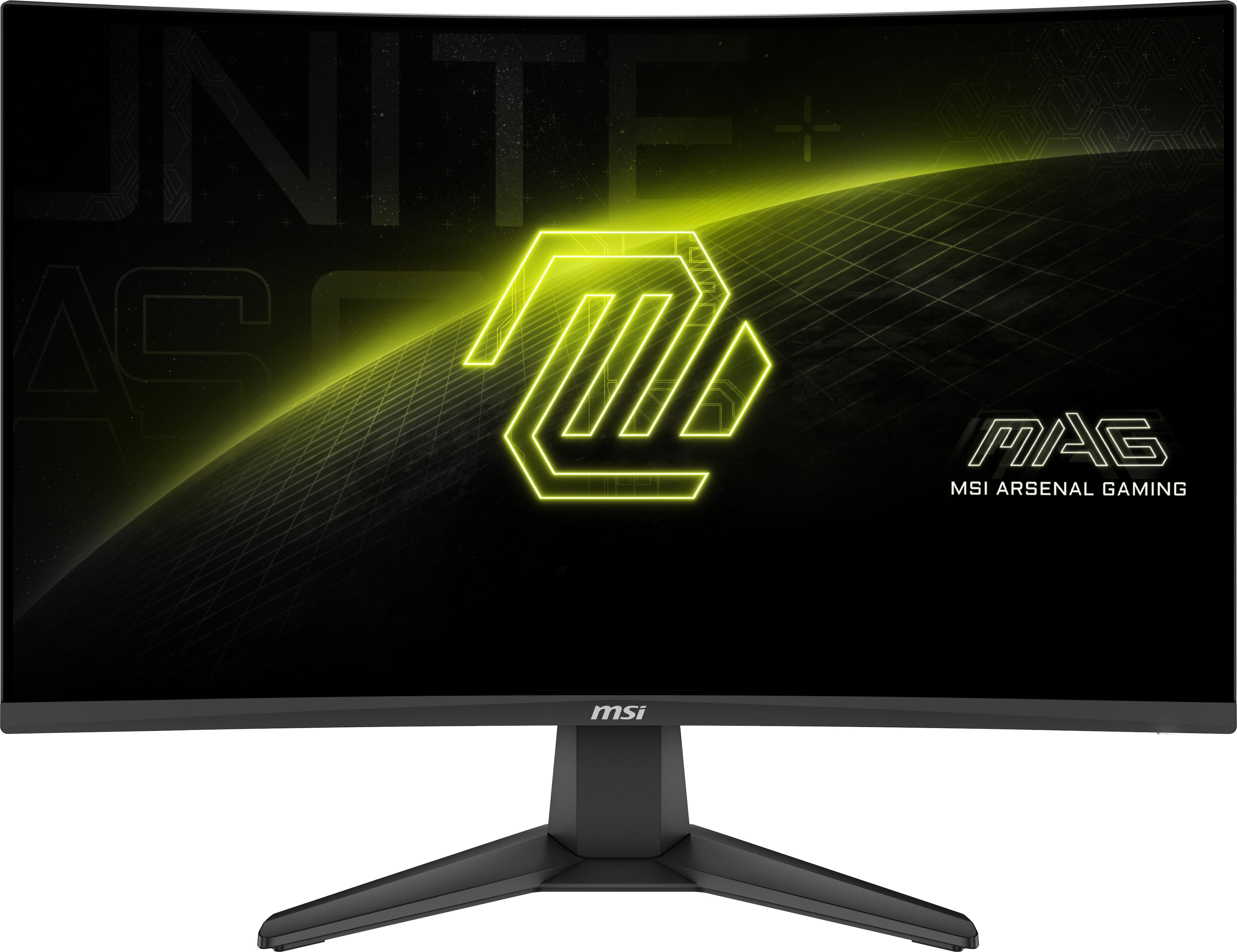MSI - MAG 276CF E20 27" LCD FHD 200Hz 0.5ms Adaptive Sync Gaming Monitor with HDR ready (DisplayPort, HDMI) - Metallic Black