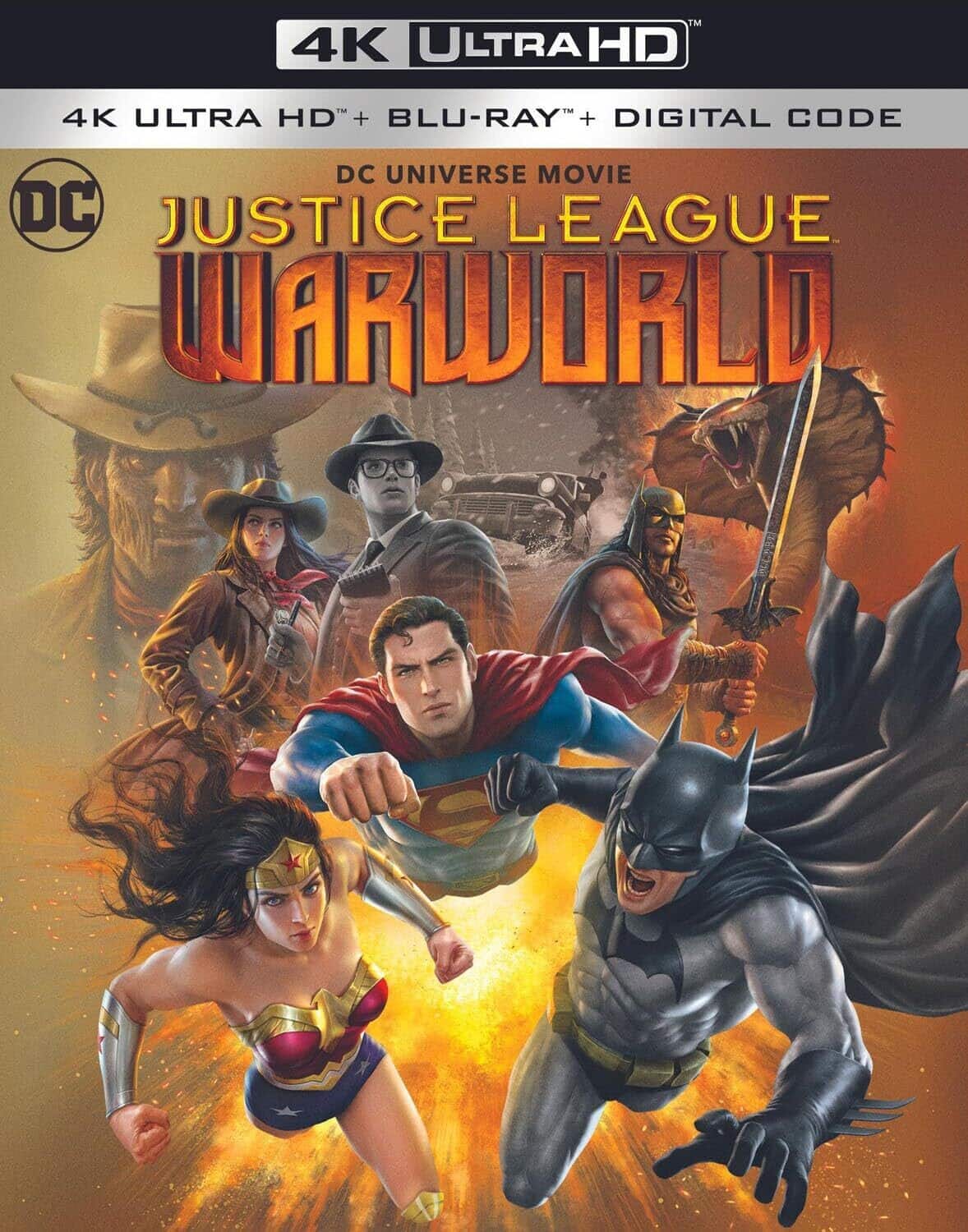 Justice League: Warworld  - 4K Blu-Ray