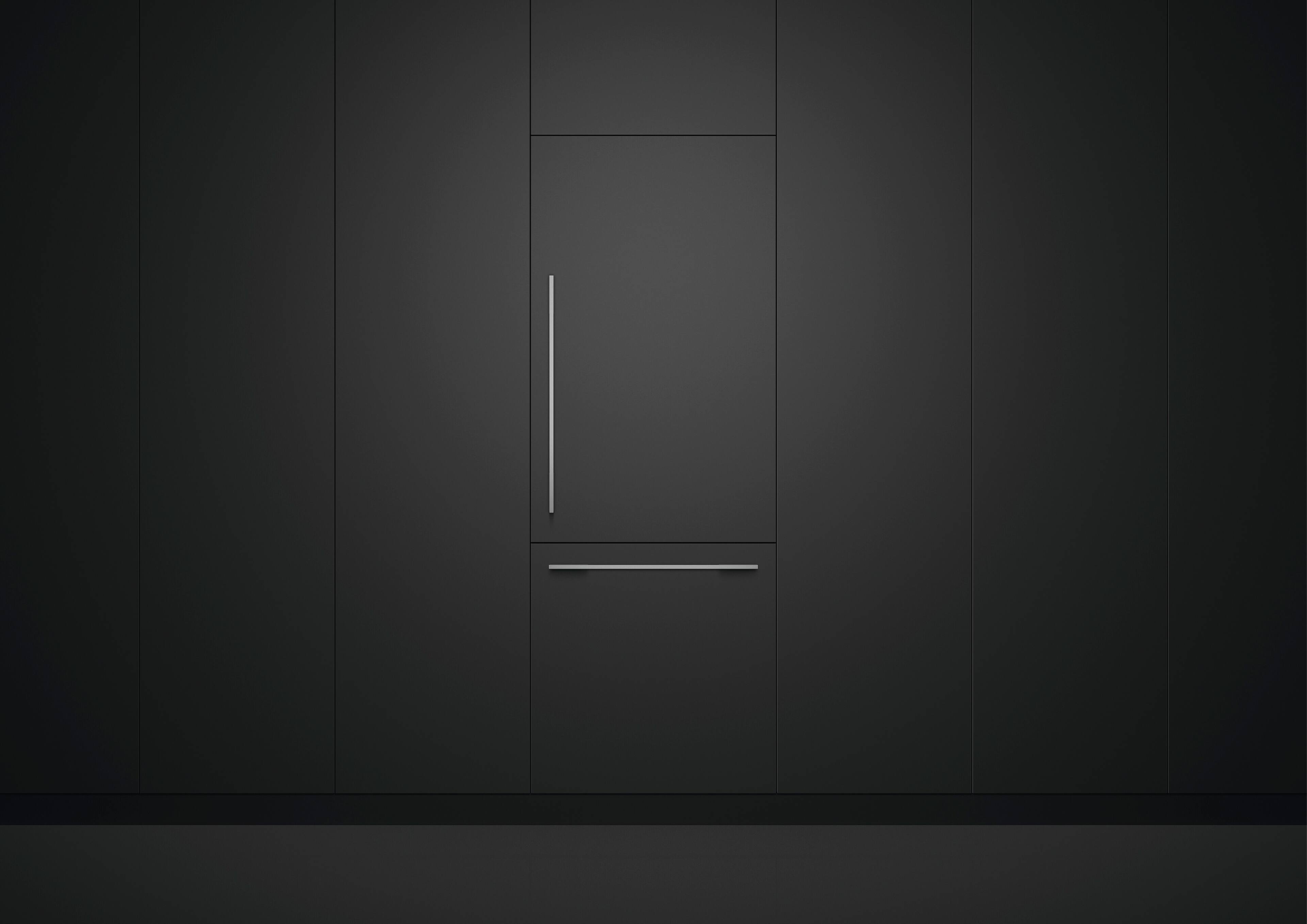 Alt View 12. Fisher & Paykel - 15.9 cu. Ft Column Bottom Mount Refrigerator Freezer Panel Ready Ice and Water RH - Panel Ready.