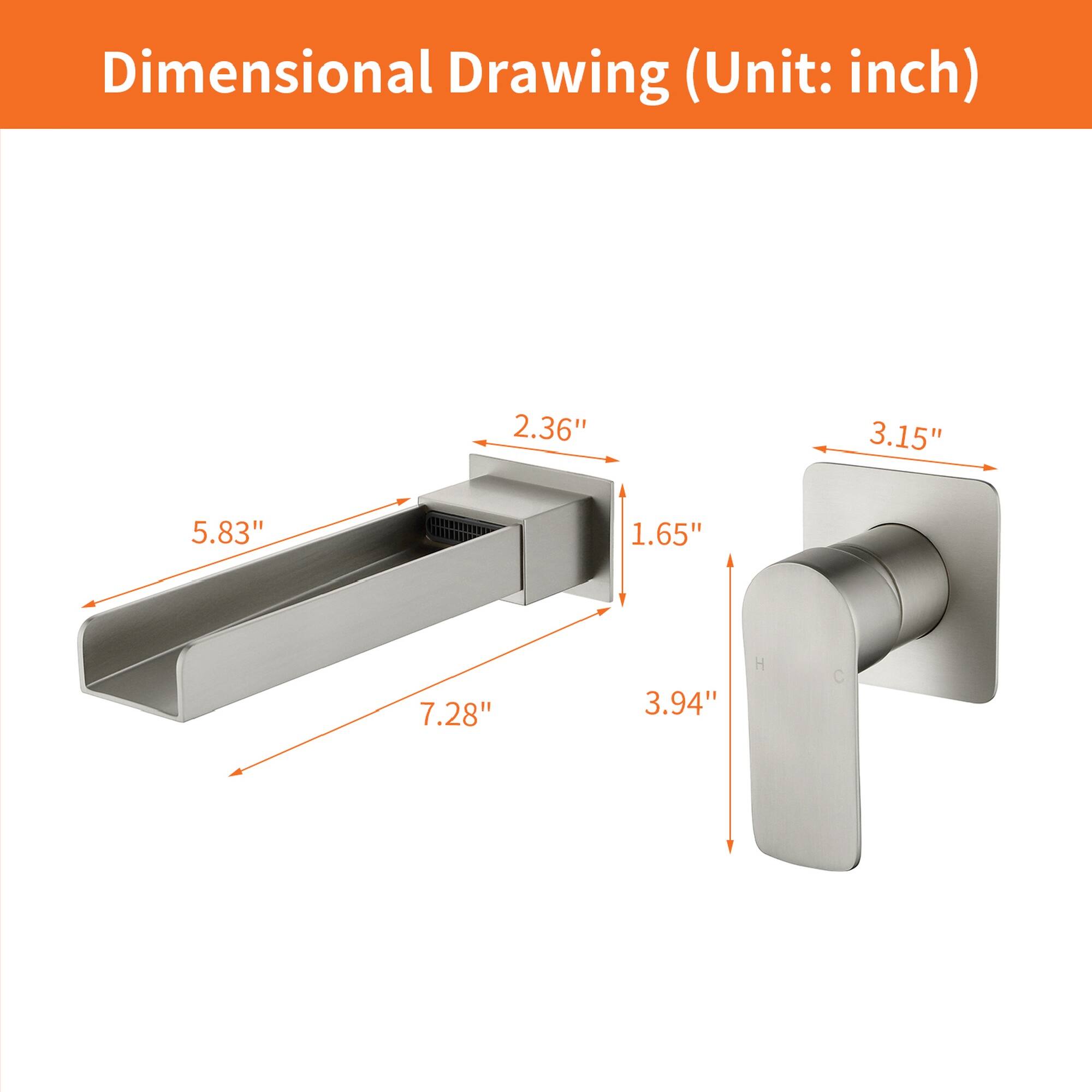 Dimensional Drawing (Unit: inch)  
2.36"  
3.15"  
5.83"  
1.65"  
7.28"  
3.94"